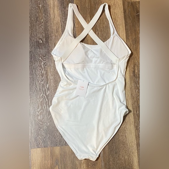 NWT ANDI TULUM SWIMSUIT SIZE LT IN WHITE - Picture 5 of 9